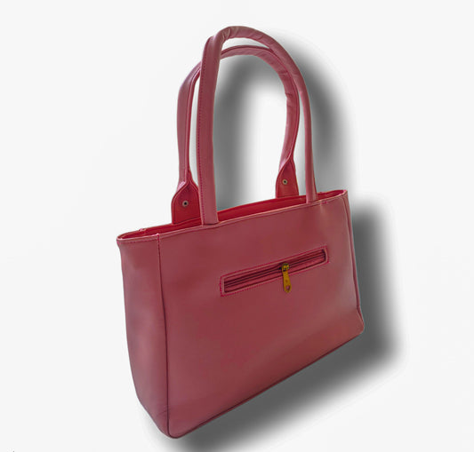 Trendy Blush Pink Synthetic Handbag for Women | Stylish Natasha Shoulder Bag for Office, College & Daily Use